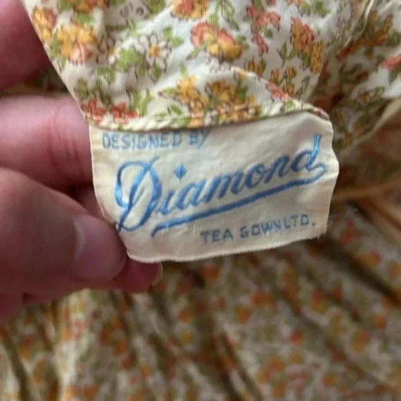 Vintage  1960s prairie dress - Picture 6 of 9